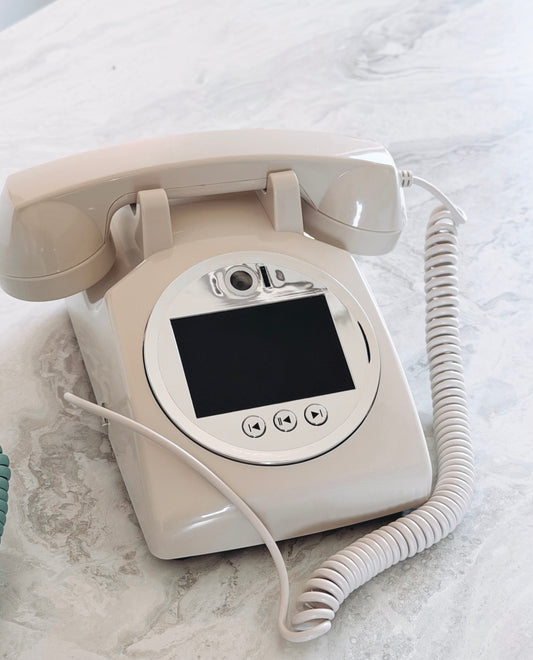 Video Phone Guest Book Hire (BEIGE)